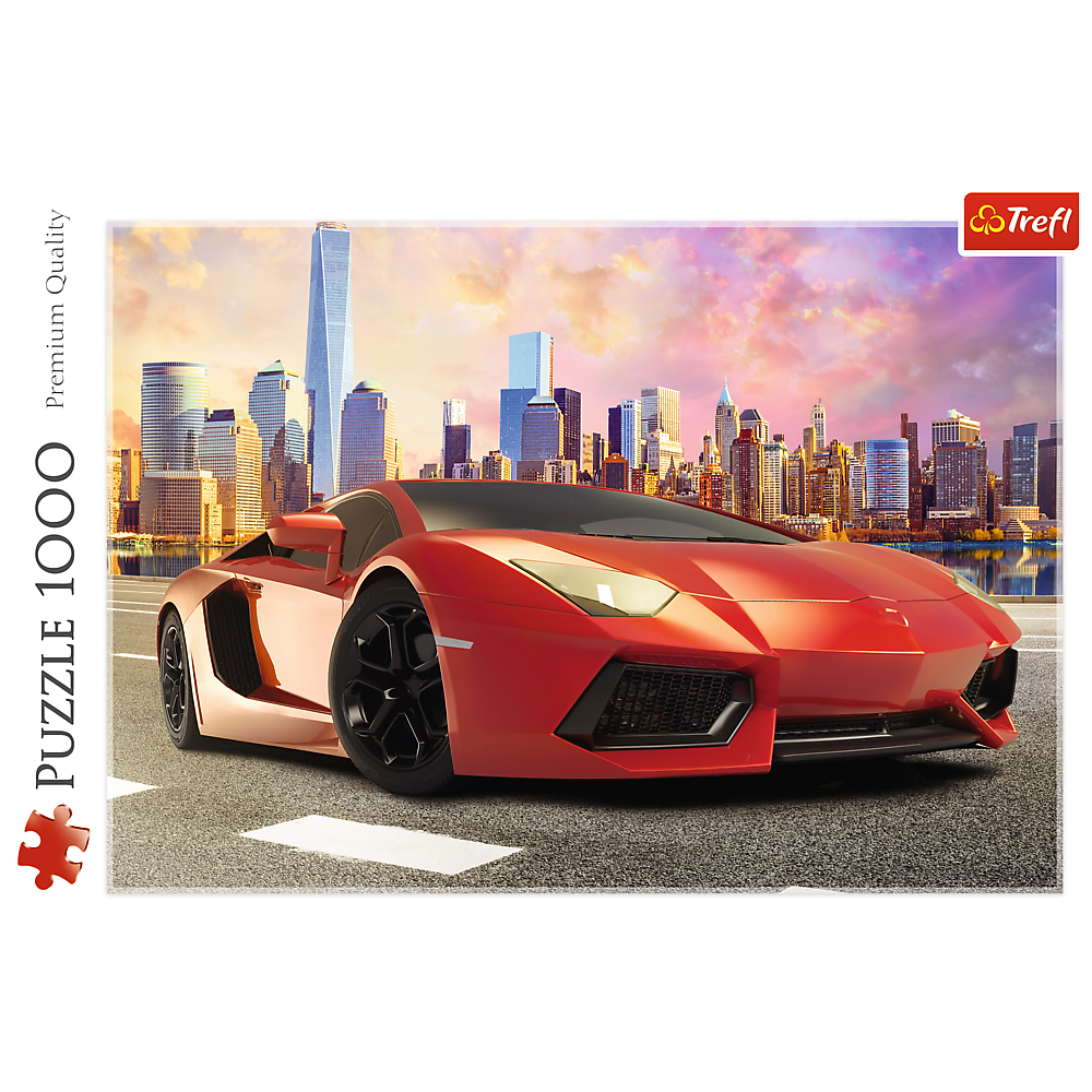 Puzzle trefl 1000 lamborghini rosu