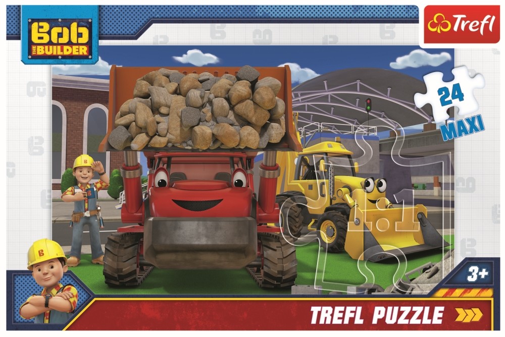Puzzle trefl 24 maxi bob constructorul