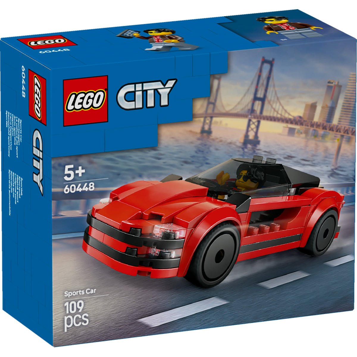 Lego city masina sport rosie 60448
