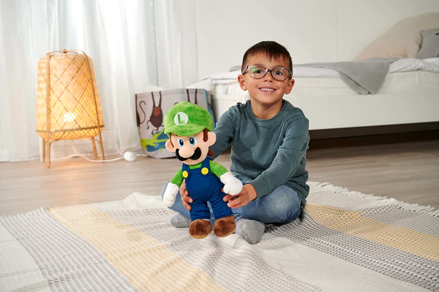Super mario plus luigi 30cm