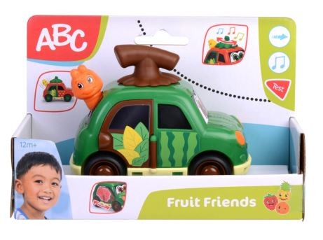 Abc fruit friends masinuta pepene 12cm