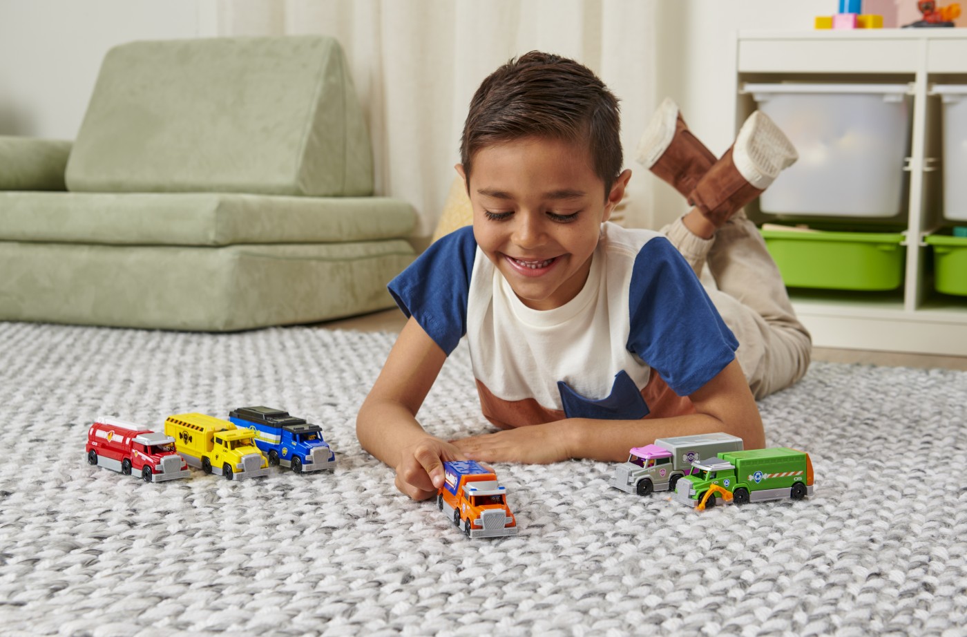 Patrula catelusilor vehicule metalice camion marshall