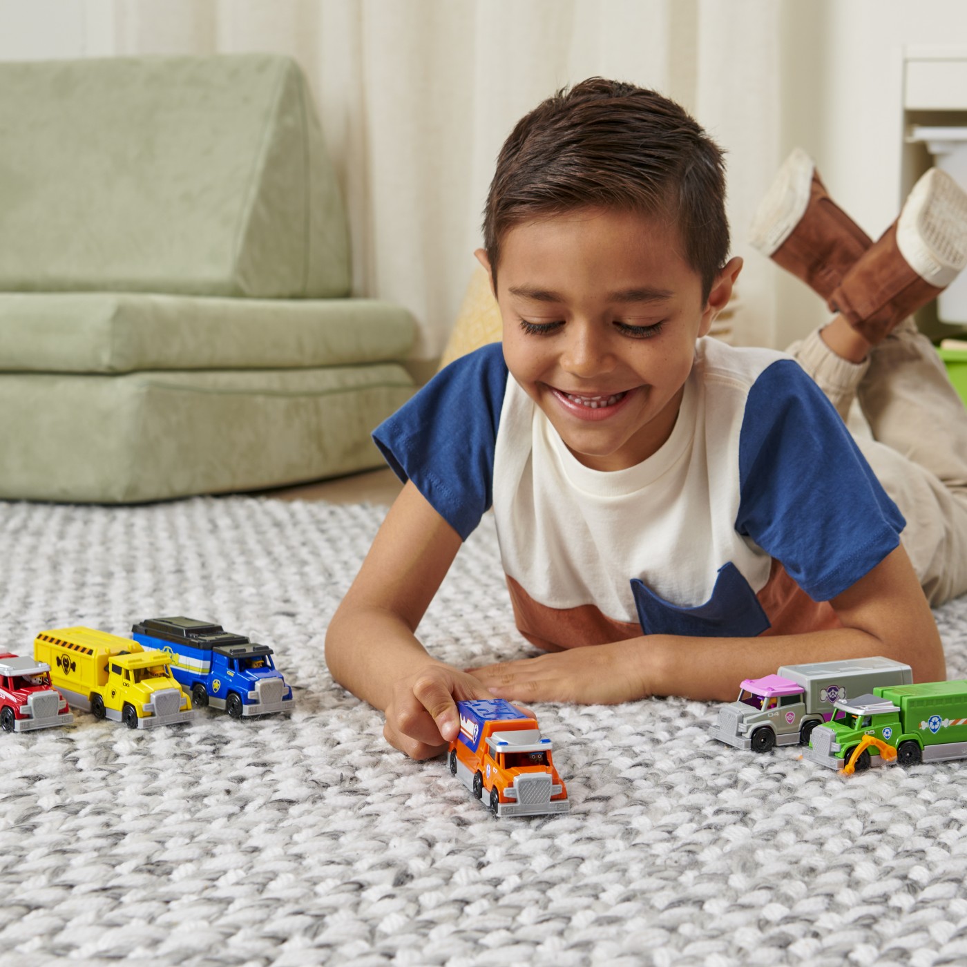 Patrula catelusilor vehicule metalice camion marshall