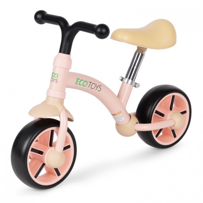 Bicicleta fara pedale pentru copii ecotoys lc-v1252 - roz