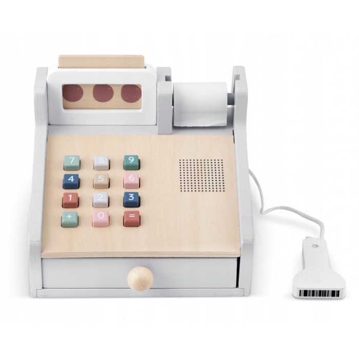 Casa de marcat din lemn pentru copii nukido nk-863