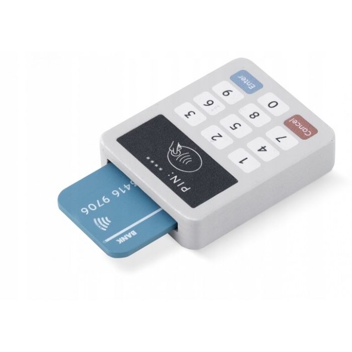 Casa de marcat din lemn pentru copii nukido nk-863