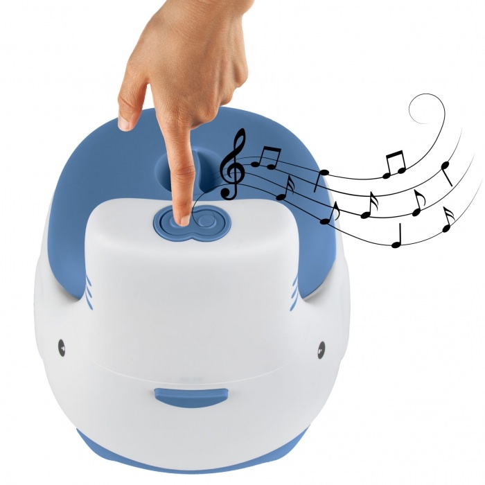 Olita pentru copii cu sunete si insertie detasabila kidwell fino blue