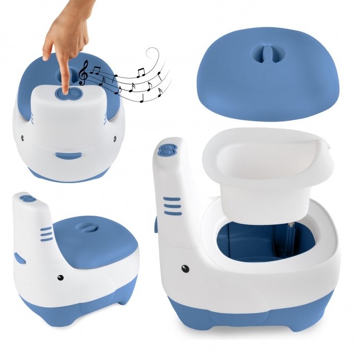 Olita pentru copii cu sunete si insertie detasabila kidwell fino blue