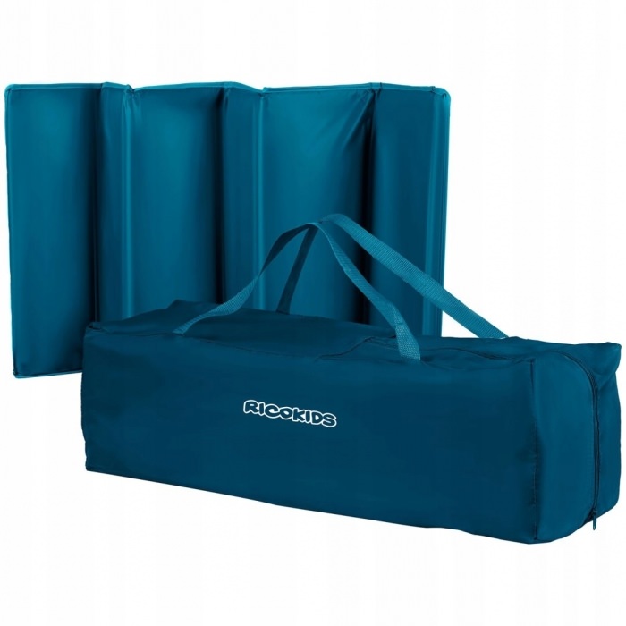 Patut pliabil 125 x 65 x 78 cm ricokids rk-240 - bleumarin