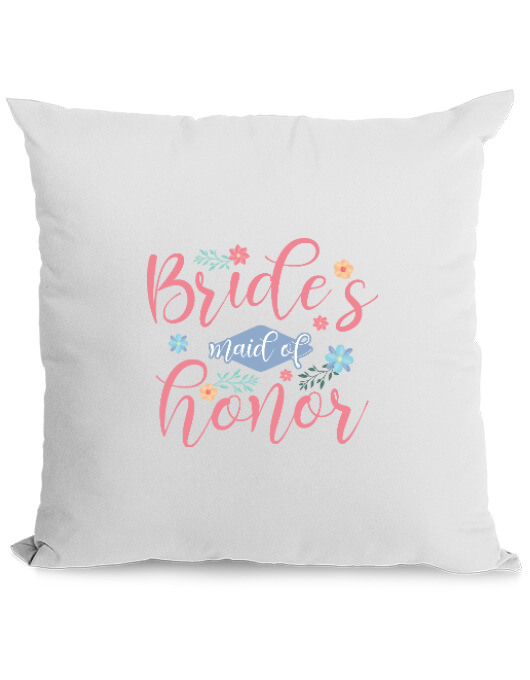 Perna petrecerea burlacitelor brides maid of honor alb