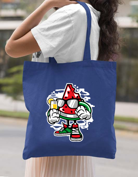 Sacosa din panza stay fresh albastru regal