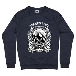 Bluza adler barbat axe denim inchis