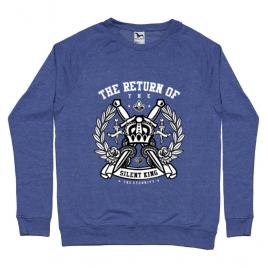 Bluza adler barbat crown albastru melanj