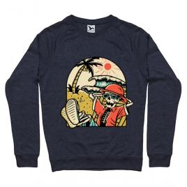 Bluza adler barbat have a break denim inchis