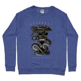 Bluza adler barbat hourglass albastru melanj