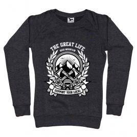 Bluza adler dama axe negru melanj