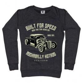 Bluza adler dama built for speed negru melanj