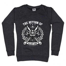 Bluza adler dama crown negru melanj