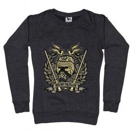 Bluza adler dama destiny fulfilled negru melanj