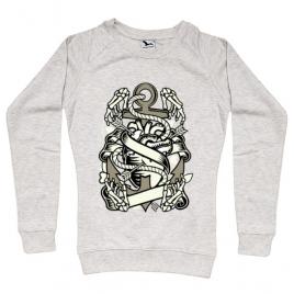 Bluza adler dama heart and anchor migdala melanj