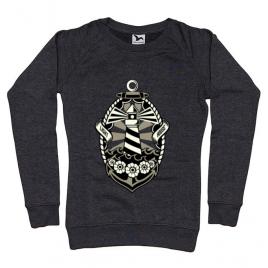 Bluza adler dama lighthouse negru melanj