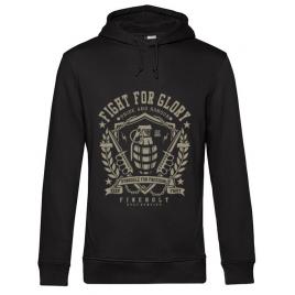 Hoodie barbat cu gluga fight for glory negru