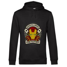 Hoodie barbat cu gluga genius billionaire negru