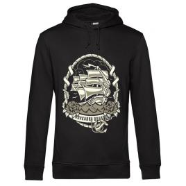 Hoodie barbat cu gluga ship negru