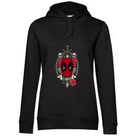 Hoodie dama cu gluga hard to kill negru