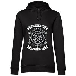 Hoodie dama cu gluga keys negru