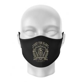 Masca personalizata reutilizabila fight for glory negru