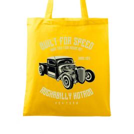 Sacosa din panza built for speed galben