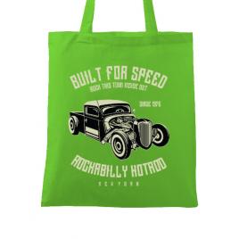 Sacosa din panza built for speed verde mar