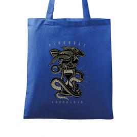 Sacosa din panza hourglass albastru regal