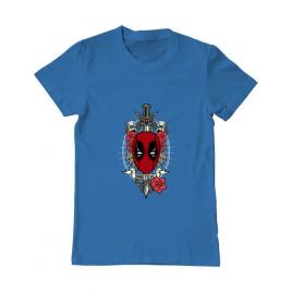 Tricou adler barbat hard to kill albastru azuriu