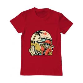 Tricou adler barbat have a break rosu