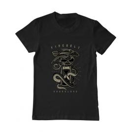 Tricou adler barbat hourglass negru