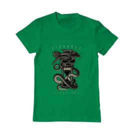 Tricou adler barbat hourglass verde mediu