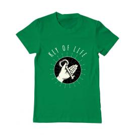 Tricou adler barbat key of life verde mediu