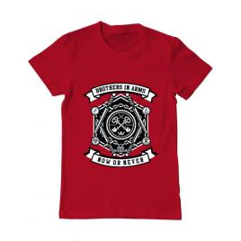 Tricou adler barbat keys rosu