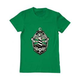 Tricou adler barbat lighthouse verde mediu