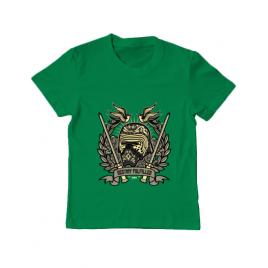 Tricou adler copil destiny fulfilled verde mediu