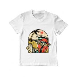 Tricou adler copil have a break alb