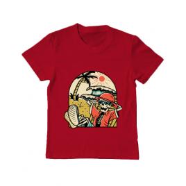 Tricou adler copil have a break rosu