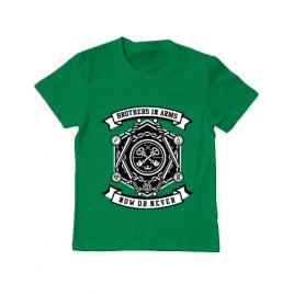 Tricou adler copil keys verde mediu