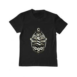 Tricou adler copil lighthouse negru