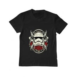 Tricou adler copil sugar skull trooper negru