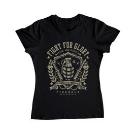 Tricou adler dama fight for glory negru
