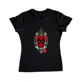 Tricou adler dama hard to kill negru