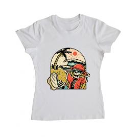 Tricou adler dama have a break alb